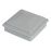 Крышка верхняя ПВХ для столба 100х100 Серый