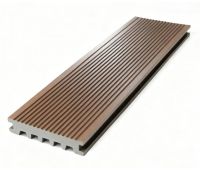 Террасная доска ДПК Базик полнотелая Шоколад Террасная доска ДПК Базик полнотелая Шоколад