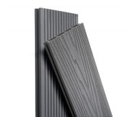 Террасная доска ДПК Топ 3D Серый Террасная доска ДПК Топ 3D Серый