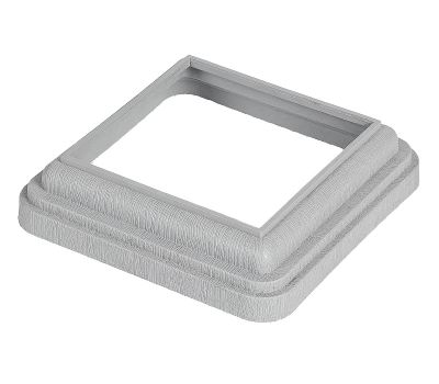 Крышка нижняя 140х140 Extrusion Серый от производителя Woodvex по цене 1 035 р Крышка нижняя 140х140 Extrusion Серый от производителя Woodvex по цене 1 035 р