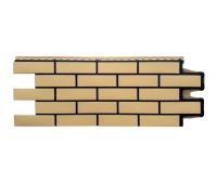 Фасадные панели Премиум клинкерный кирпич Песочный (шов RAL 9005) Фасадные панели Премиум клинкерный кирпич Песочный (шов RAL 9005)