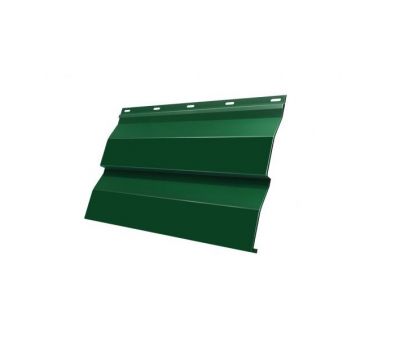 Металлический сайдинг Корабельная доска 0,5 Satin RAL 6005 Зеленый мох от производителя  Grand Line по цене 801 р