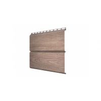 Металлический сайдинг ЭкоБрус 0,45 Print Twincolor White Wood