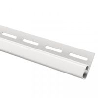 Финишная планка (завершающая полоса) белая для сайдинга